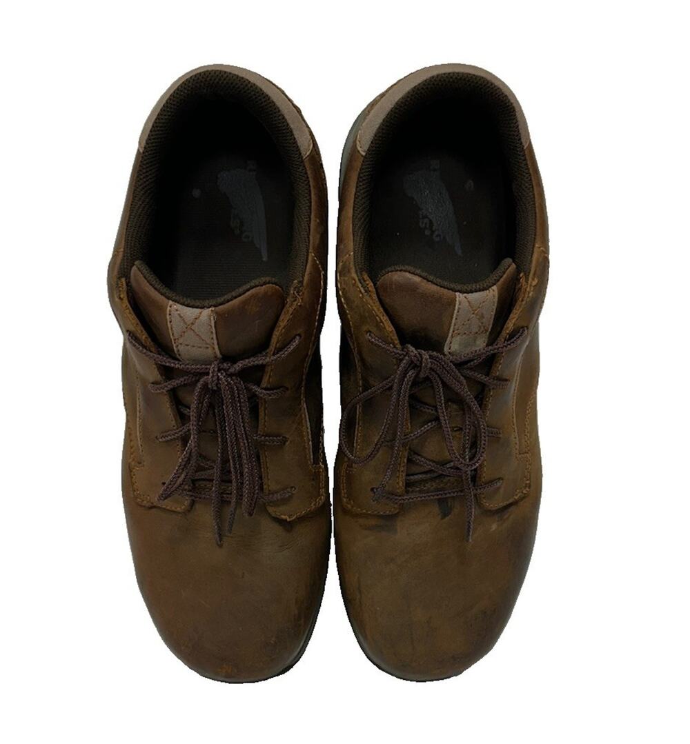 Red Wing ComfortPro 6708 Men's 11 EE Brown Nubuck Safety Toe SD Work Shoes